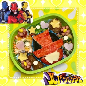 ルパンレンジャー キャラ弁 超簡単